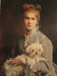 Porträt von Colette Dumas (1860-1907)